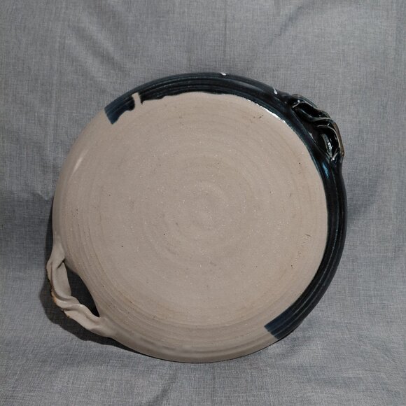 Christopher Bragg Studio Pottery Stoneware Chip and Dip 13” Serving Platter - Picture 4 of 7